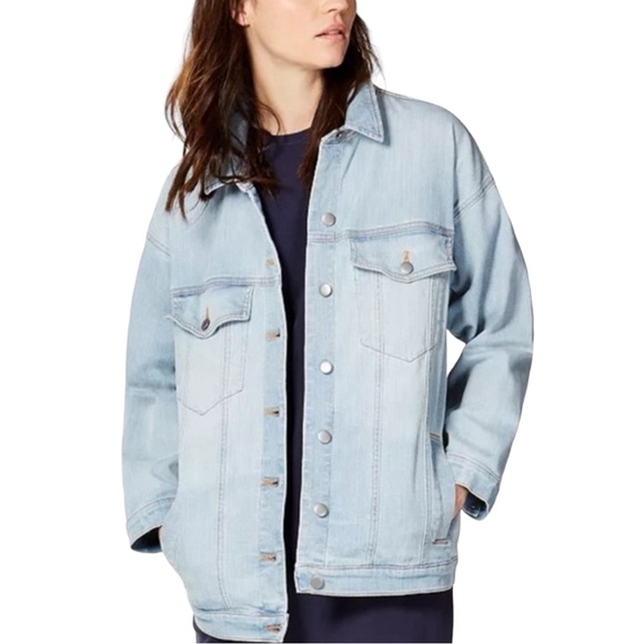 Eileen Fisher Jackets & Blazers - Eileen Fisher Oversized Denim Jacket
